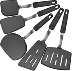 Silicone Spatula Set, Spatulas Silicone Heat Resistant Mixed 5 Piece Kitchen - Image 8