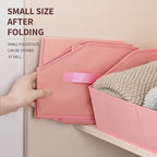Homsorout Closet Baskets for Shelves Trapezoid - Image 4