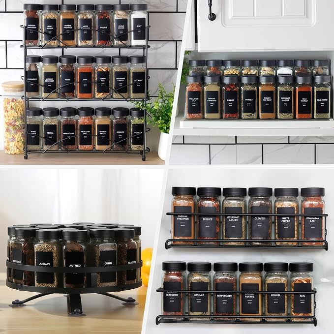 48Pcs Spice Jars Containers - Image 8