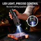 TempPro Electric Salt and Pepper Grinder Set Rechargeable, 110ml Automatic - Image 7