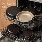 CAROTE Pots and Pans Set Nonstick, Dishwasher, RV/Camping Cookware Set - Image 6