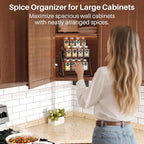 Rotating Spice Rack Organizer for Large Cabinets Kitchen Countertop - Image 4