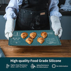 DANIA & DEAN 1.1mm Heavy-Duty Silicone Pastry Mat - Image 6