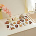 Fall Dish Drying Mat 18x24 Inches - Image 3