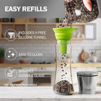 Home EC Original Stainless Steel Sea Salt and Pepper Grinder Set of 4 - Image 4