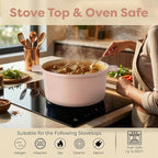 Gotham Steel 5 Qt Lightweight Ceramic Dutch Oven Pot - Image 7