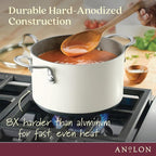 Anolon Achieve Hard Anodized Nonstick Saucepot - Image 5