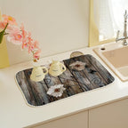 Spring Dish Drying Mat 18x24 Inches - Image 3