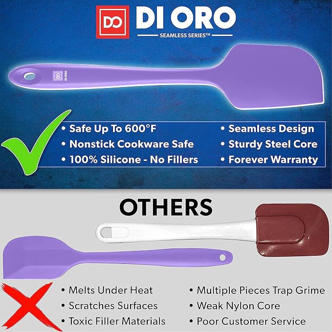 DI ORO Silicone Spatula Set - Image 2