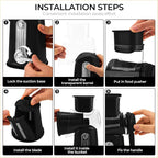 SUSTEAS Rotary Cheese Grater - Image 6