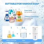 2 Pack Automatic Foaming Soap Dispenser, Touchless Foam Soap Dispenser - Image 5