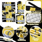 Jingmore 6 Pcs Kitchen Decor Set Accessory Farmhouse Kitchen Towels Pot Holders - Image 6