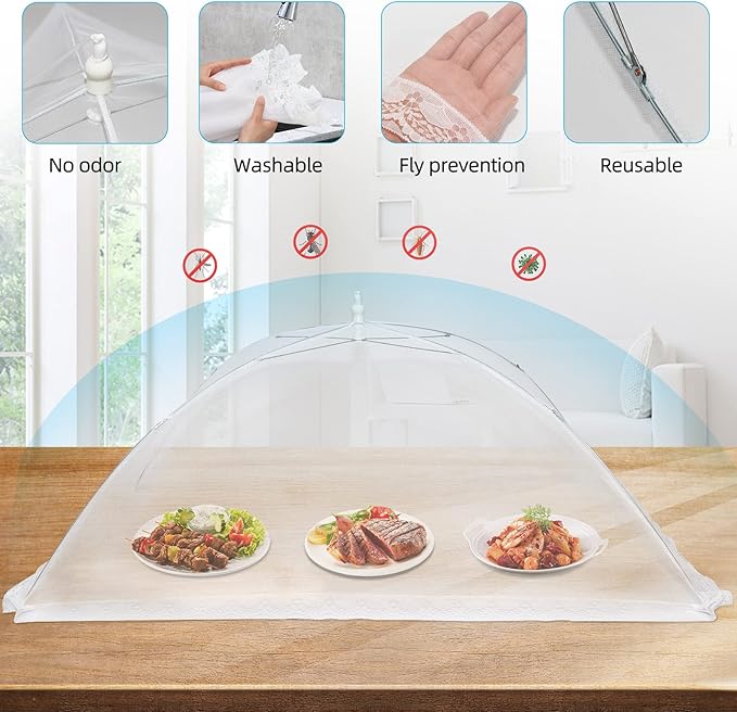 2 PCS Extra Large Food Covers Nets - Image 3