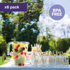 MATANA 6 Pack Clear Water Pitchers - 52 oz Plastic Beer Pitcher - Image 8
