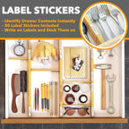 SpaceAid Bamboo Drawer Dividers - Image 4