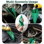Flexible Funnel for Oil Change – Reusable Silicone Drain Funnel, Spill-Free - Image 3