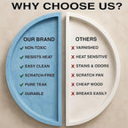 9-Piece Teak Wooden Utensil Set – Wooden Spoons - Image 9