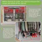 NETEL Adjustable Under Sink Organizers and Storage, Pots and Pans Organizer - Image 6
