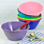 Youngever 11 inch 120 Ounce Plastic Mixing and Serving Bowls, Large Popcorn - Image 4