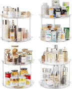 LAMU 2 Tier Lazy Susan Turntable Organizer by YourHome-OrganizationHelper