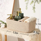 MiniArk Small Storage Baskets for Organizing | Closet Organizer Bins | Shelf - Image 3