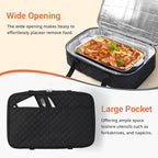 Insulated Casserole Carrier Portable Food Tote - Image 5