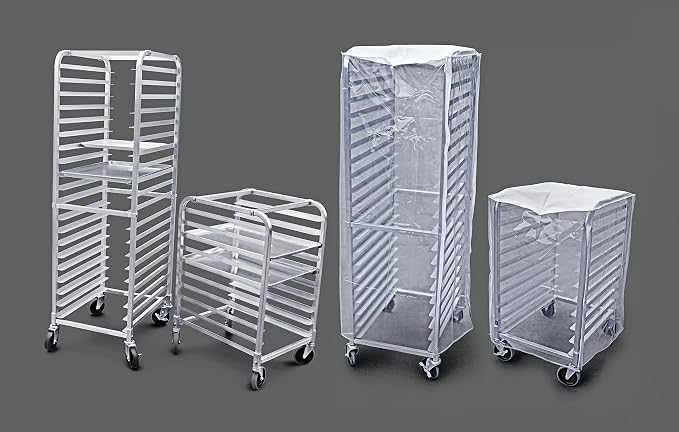 New Star Foodservice 36510 Commercial-Grade Aluminum 10-Tier Sheet Pan/Bun Pan - Image 9