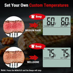 TempPro TP16 Large LCD Digital Cooking Food Meat Thermometer - Image 4