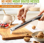 Spring Chef Premium Gray Lemon Zester Grater - Image 6