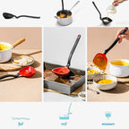 Dreamfarm Fladle Fold-Flat, Space-Saving Serving & Cooking Ladle Measures up to - Image 4