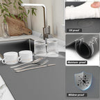 HotLive Dish Drying Mat for Kitchen Counter, Heat Resistant Drainer Mats - Image 3