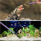 2PCS Stainless Steel Reptile Feeding Tongs - Image 7