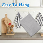 2 Pack Large Dish Drying Mat, 24x17 Inch Absorbent Microfiber Dishes Drainer - Image 7