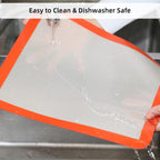 Square Silicone Baking Mats for 12 Inch Cake Pan/12x12 Cheesecake Pan/Toaster - Image 3