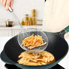 Pack of 2 Large Spider Strainer, Stainless Steel Skimmer Basket, Kitchen Ladle - Image 5
