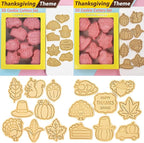 16-Pcs Thanksgiving Cookie Cutters Set 3D Cookie Cutters - Image 4