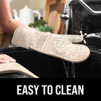 BPA-Free Silicone Oven Mitts Ultra Heat Resistant up to 500°F - Image 6