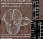 Ackers Mirror Etching Scale Glass Measuring Cup--Made of High Borosilicate - Image 5