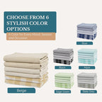 Casa Platino Dish Towels for Kitchen 18" x 28", Dish Towels Set of 6 – Great - Image 7