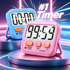 Antonki 2 Pack Digital Timer for Kids, Magnetic Countdown Kitchen Timers for - Image 2