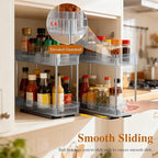 DABIGE 3 Pack Pull Out Spice Rack Organizer - Image 3
