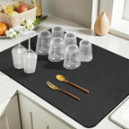 Findosom Dish Drying Mat, Cuttable Drying Mat - Image 4