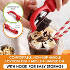 Spring Chef Premium Swivel Vegetable Peeler, Soft Grip Handle and Ultra Sharp - Image 6