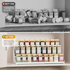 RCHYFEED Spice Rack Organizer for Cabinet, Expandable 3 Tiered Spice Rack - Image 8