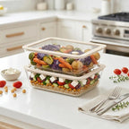 Urban Green Glass Food Container Set - Image 5