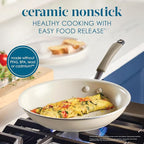 Rachael Ray Cucina Ceramic Cookware Set - Image 3