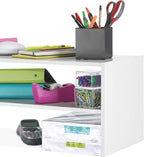 Whitmor Stackable 31" Extra Wide 2-Shelf Storage Organizer - Image 6