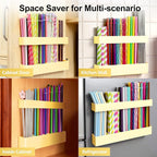 Straw Holder for Cabinet Door, 9.6” Adjustable Two-Part Large Acrylic Straws - Image 4