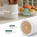 D'vine Dev 360° Rotating Utensil Holder Set – 7.2"+5" Kitchen Utensil Crocks - Image 4