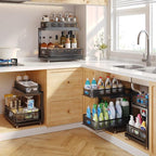 2-Pack Under Sink Storage Organizer - Image 7